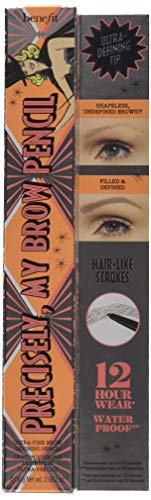 Benefit Precisely My Brow Pencil Ultra Fine Brow Defining, No. 4, Medium, 0.002 Ounce