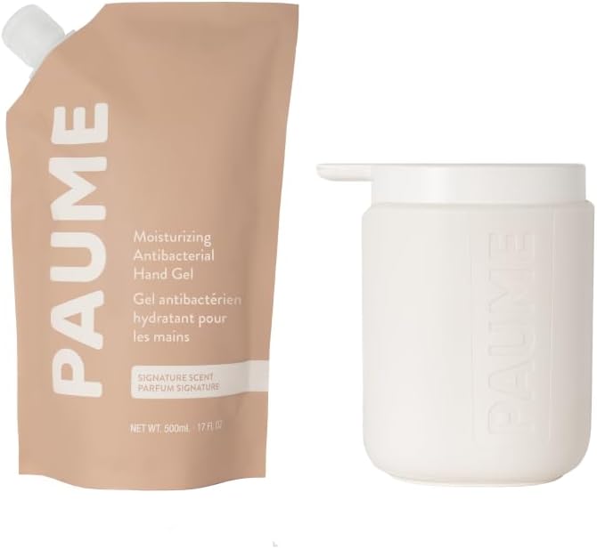 PAUME Signature Pump for Hand Sanitizer, Placed in Kitchen, Nursery, or Bathroom, Stylish, Modern