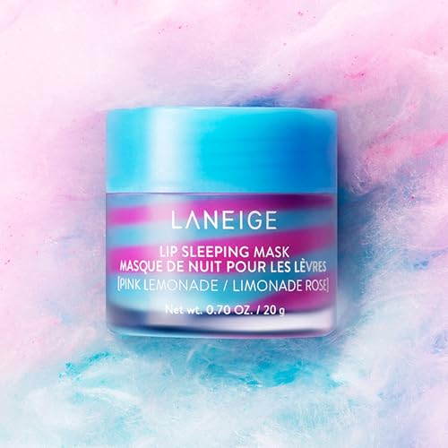 LANEIGE Lip Sleeping Mask: Nourish, Hydrate, Vitamin C, Murumuru &amp; Shea Butter, Antioxidants, Flaky, Dry Lips