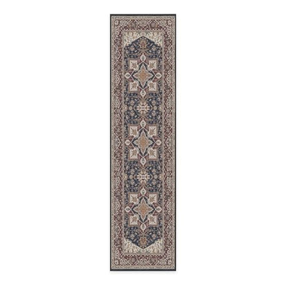 RUGGABLE Maral Heriz Washable Rug - Perfect Vintage Area Rug for Living Room Bedroom Kitchen - Pet &amp; Child Friendly - Stain &amp; Water Resistant - Creme 3&