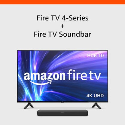 Amazon Fire TV 50&quot; 4-Series 4K UHD smart TV with Fire TV Alexa Voice Remote, stream live TV without cable