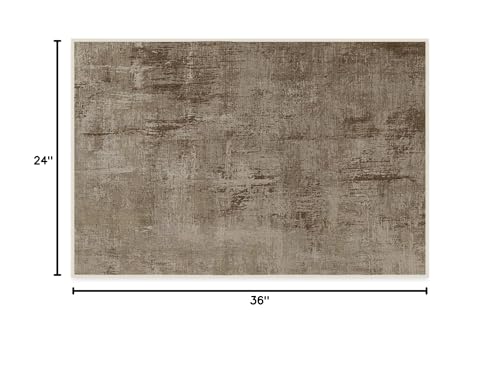 RUGGABLE Impasto Washable Rug - Perfect Modern Area Rug for Living Room Bedroom Kitchen - Non-Slip, Pet &amp; Child Friendly, Stain &amp; Water Resistant - Durable - Sage Green 3&