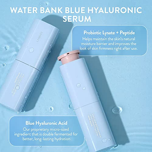 LANEIGE Icons To Go &amp; Besties Set: Water Bank Cream, Cream Skin, Water Sleeping Mask, Lip Sleeping Mask, Hyaluronic Acid, Squalane, Coconut Oil, Vitamin C, Travel Friendly