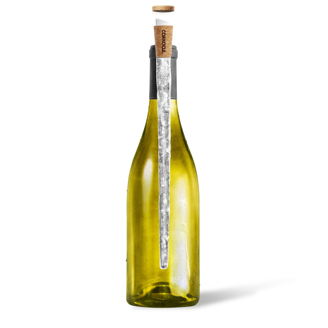 Corkcicle Air Wine Bottle Chiller, 0.94” x 0.94” x 12” – Keep Chilled Whites Cold &amp; Bring Room Temp Reds to Cellar Temp in 15 Minutes with the Wine Chiller – Convenient Pour-Through with Aerator