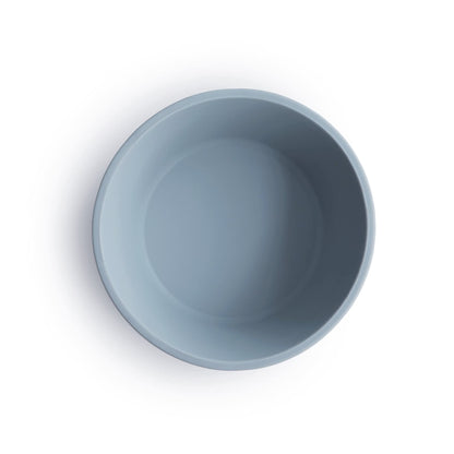 mushie Silicone Suction Bowl | BPA-Free Non-Slip Design (Ivory)