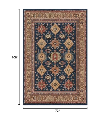 RUGGABLE – Cambria Ruby – Machine Washable Runner Rug – Pet &amp; Child Friendly – Stain &amp; Water Resistant – Non-Slip – 2.5&