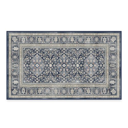 RUGGABLE – Alessia Dark Wood – Machine Washable Area Rug – Pet &amp; Child Friendly – Stain &amp; Water Resistant – Non-Slip – 5&
