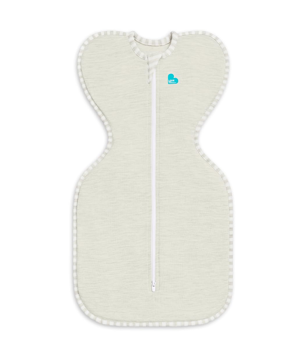 Love to Dream Swaddle UP, Baby Sleep Sack, Self-Soothing Swaddles for Newborns, Improves Sleep, Snug Fit Helps Calm Startle Reflex, New Born Essentials for Baby, 5-8.5 lbs, Sand Dollar