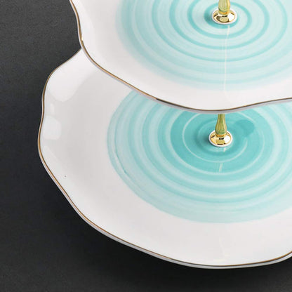 SWEEJAR Porcelain Tea Sets &amp; SWEEJAR 3 Tier Ceramic Cake Stand