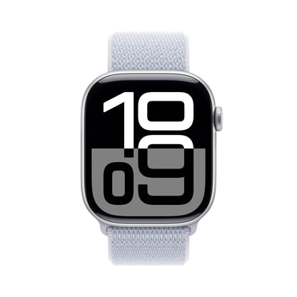 Apple Watch Series 10 [GPS 46mm] Smartwatch with Jet Black Aluminium Case with Black Sport Band. Fitness Tracker, ECG App, Always-On Retina Display, Water-Resistant