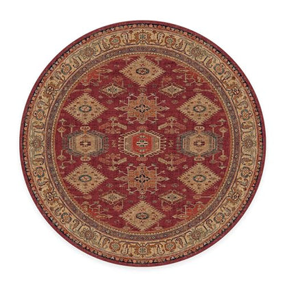 RUGGABLE – Cambria Ruby – Machine Washable Runner Rug – Pet &amp; Child Friendly – Stain &amp; Water Resistant – Non-Slip – 2.5&