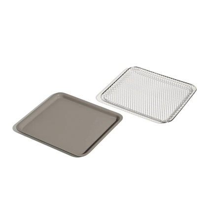 Our Place Wonder Oven Essentials Kit | Extra Air Fryer Basket &amp; Nonstick Ceramic-Coated Bake Pan | Oven Safe, Eco-Friendly | Steam