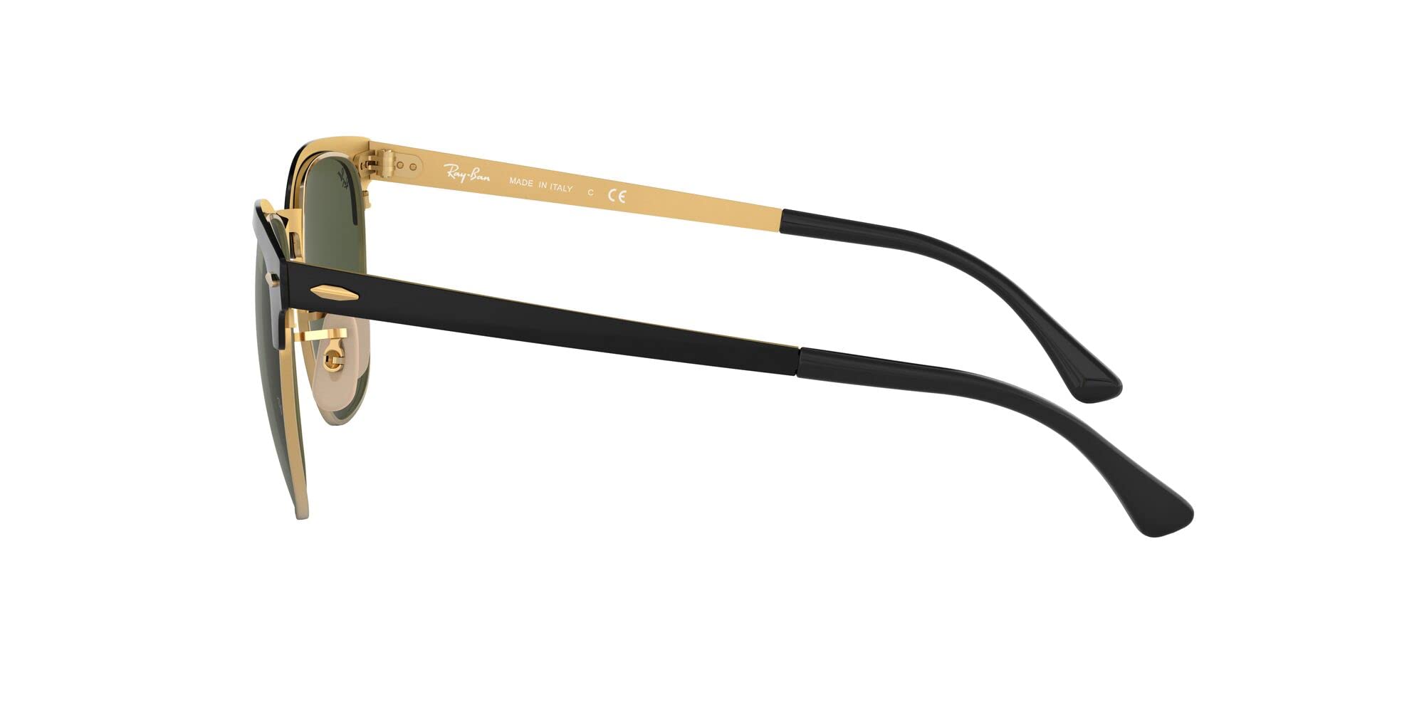 Ray-Ban RB3716 Clubmaster Metal Square Sunglasses