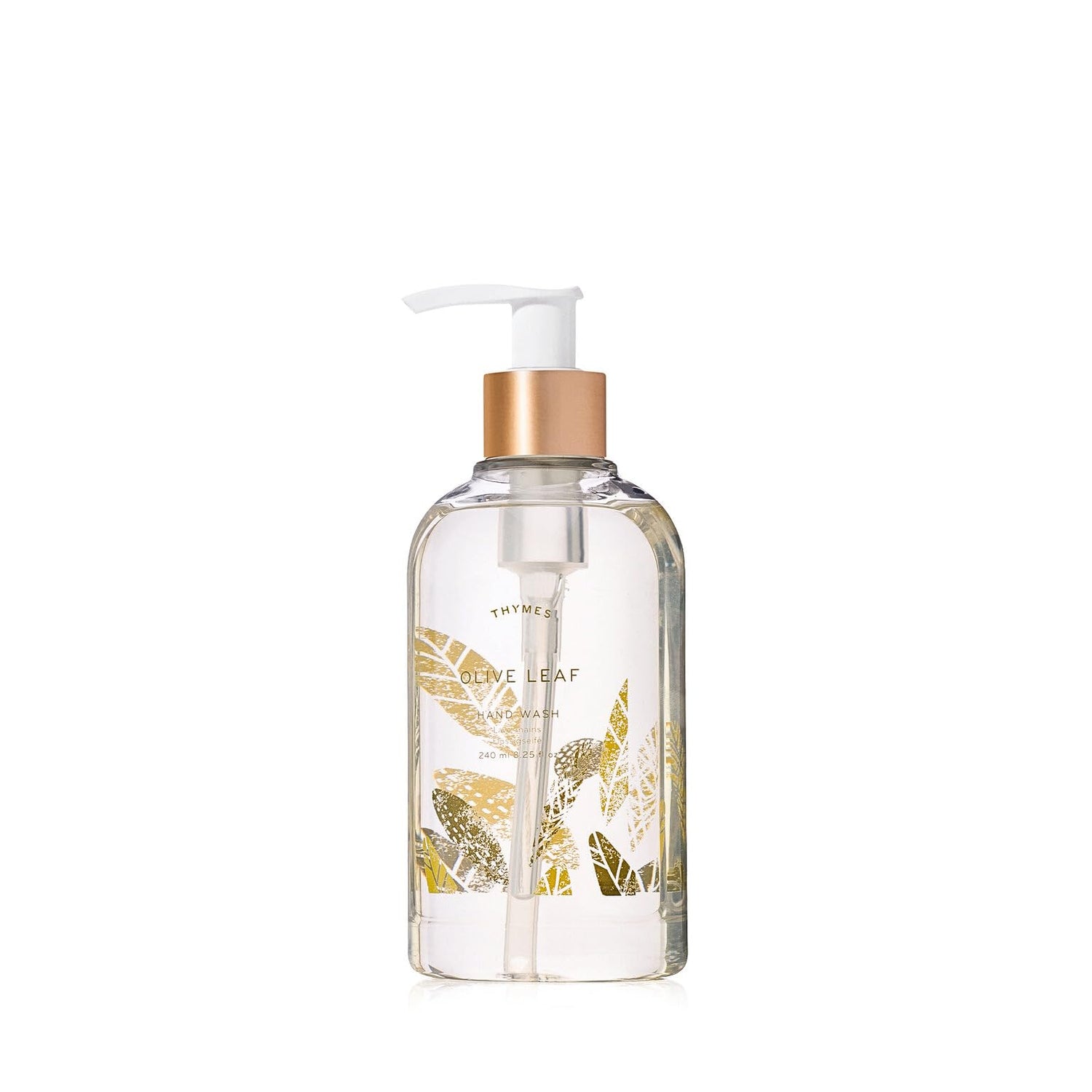 Thymes Eucalyptus Hand Wash - Liquid Hand Soap with Nourishing Ingredients - Eucalyptus Scented Skin Care Soap Dispenser - Botanical Fragrance, Glycerin &amp; Jojoba, Lightly Scented (8.25 oz)