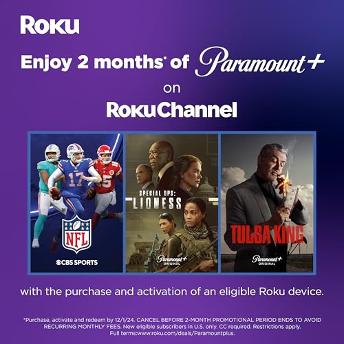 Roku Streaming Stick 4K | Portable Roku Streaming Device 4K/HDR/Dolby Vision, Roku Voice Remote, Free &amp; Live TV