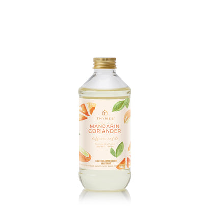 Thymes Frasier Fir Reed Diffuser Oil Refill – Home Fragrance Oil for Diffuser – Holiday Reed Diffuser Refill – Just-Cut Forest Oil Scents for Diffuser – Aromatherapy Diffuser Oils Scents (7.75 fl oz)