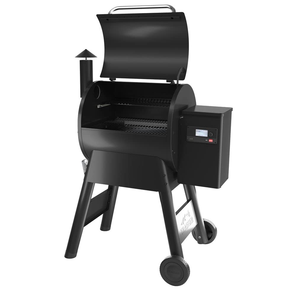 Traeger Grills Pro 575 Electric Wood Pellet Grill and Smoker, Bronze, 572 Square Inches Cook Area, 500 Degree Max Temperature, Meat Probe, 6 in 1 BBQ Grill with WiFi and app connectivity