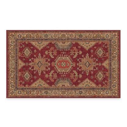 RUGGABLE – Cambria Ruby – Machine Washable Runner Rug – Pet &amp; Child Friendly – Stain &amp; Water Resistant – Non-Slip – 2.5&