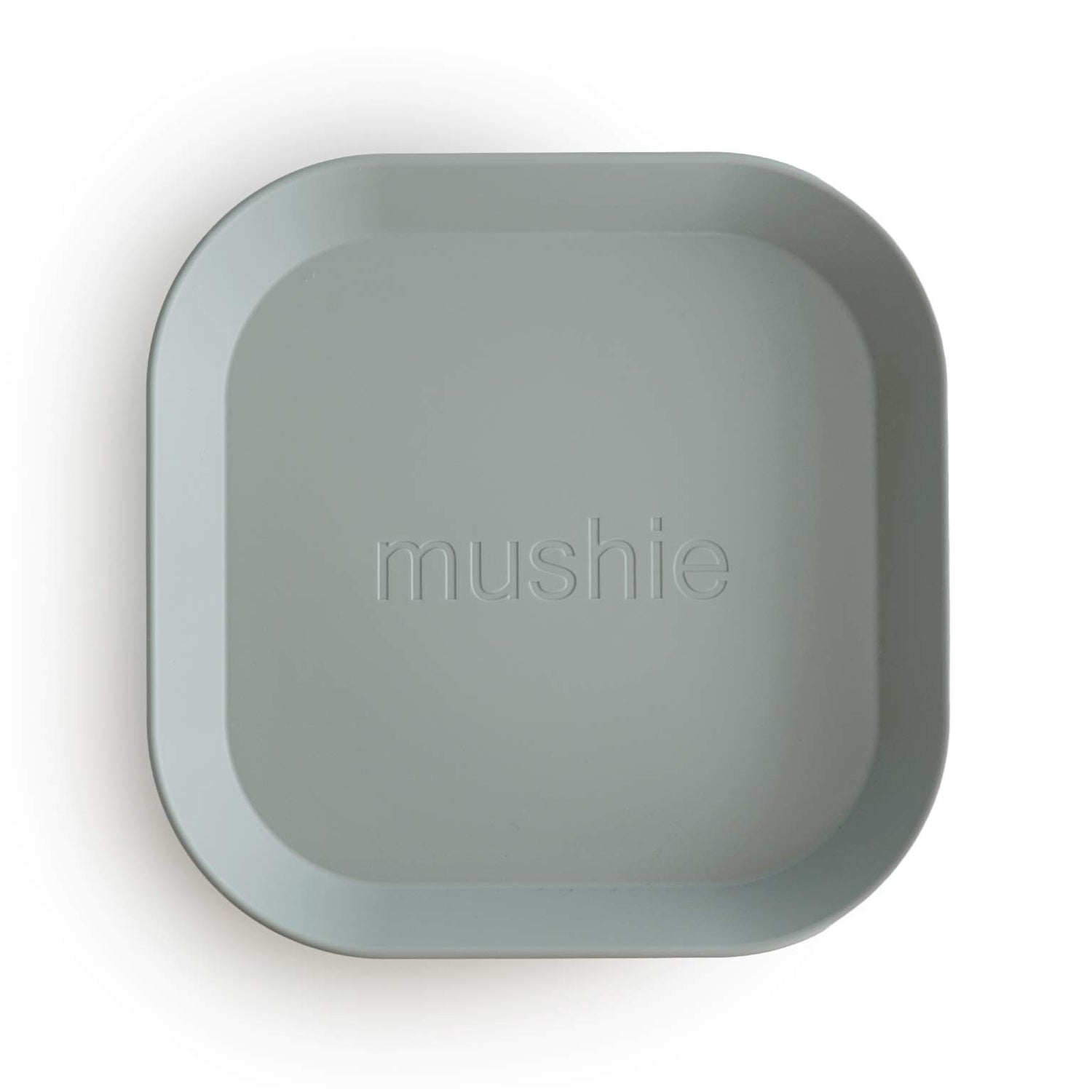 mushie Flatware Fork and Spoon Set for Kids | Made in Denmark (Sage)