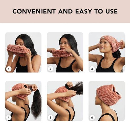 Kitsch Spa Extra Wide Facial Headband - Multipurpose Skincare Spa Headband for Washing Face - Makeup Headband &amp; Skincare Headband for Women - Hair Band Ideal for Face Wash (Misty Blue)