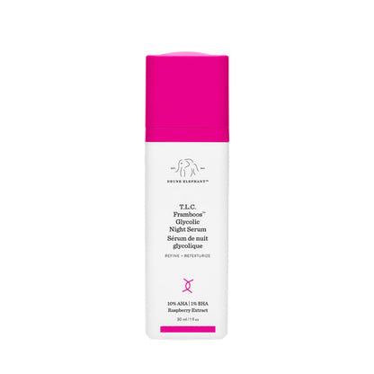 Drunk Elephant T.L.C. Framboos Glycolic Night Serum Serum Unisex 1 oz
