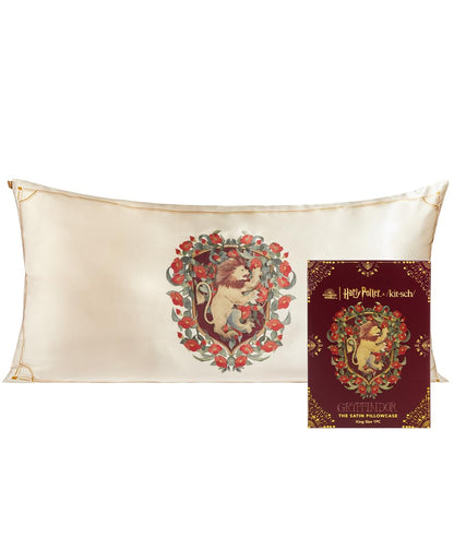 Kitsch Satin Pillowcase with Zipper for Hair &amp; Skin, Softer Than Silk Pillow Cases Queen, Smooth Pillow Covers, Machine Washable, Wrinkle-Free, Cooling Satin Pillow Cases Standard Size 19&quot;x26&quot;, Ivory