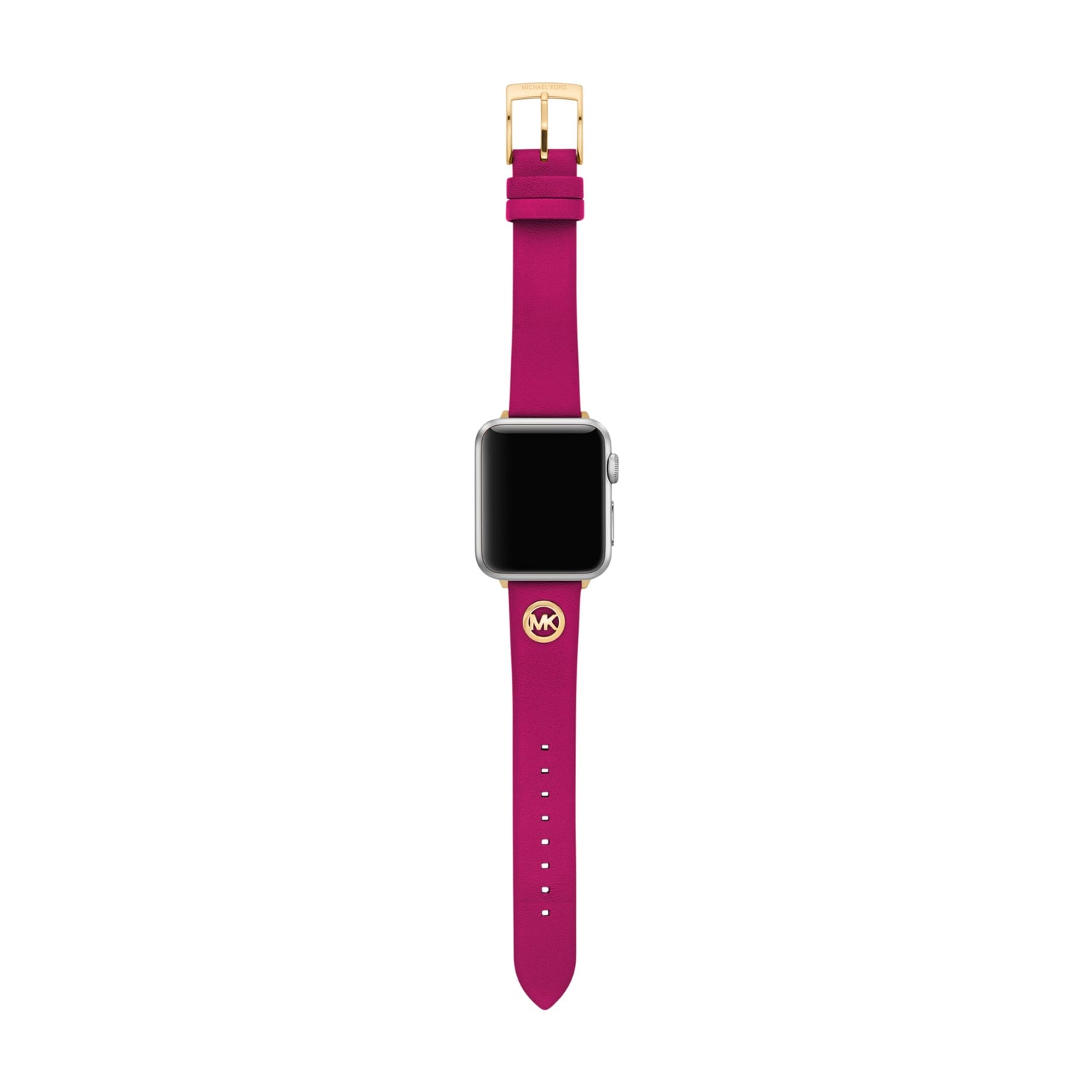 Michael Kors Band for Apple Watch; Silicone or Leather Smart Watch Bands for Women; Compatible with Apple Watch 38mm, 40mm, 41mm