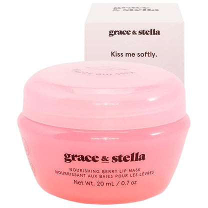 grace &amp; stella Eye Mask Pink 24 Pairs + Hyaluronic Acid Serum 1.7 fl oz Bundle