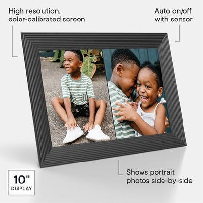 Aura Digital Picture Frame - 10.1&quot; HD Mat Display | Wirecutter&
