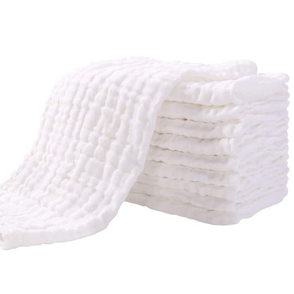 Yoofoss Muslin Burp Cloths for Baby 10 Pack 100% Cotton Baby Washcloths for Boys Girls Large 20&