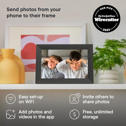 Aura Digital Picture Frame - 10.1&quot; HD Mat Display | Wirecutter&