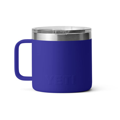 YETI Rambler 14 oz Mug, Vacuum Insulated, Stainless Steel with MagSlider Lid, Stainless