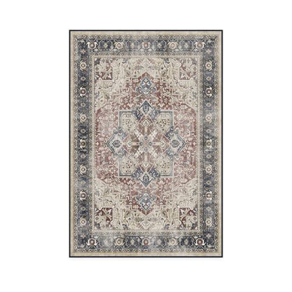 RUGGABLE Kamran Washable Rug - Perfect Vintage Area Rug for Living Room Bedroom Kitchen - Pet &amp; Child Friendly - Stain &amp; Water Resistant - Hazel 5&