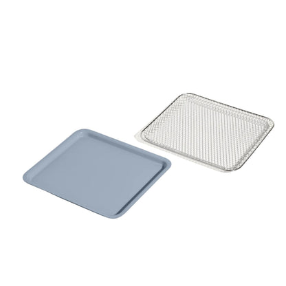 Our Place Wonder Oven Essentials Kit | Extra Air Fryer Basket &amp; Nonstick Ceramic-Coated Bake Pan | Oven Safe, Eco-Friendly | Steam