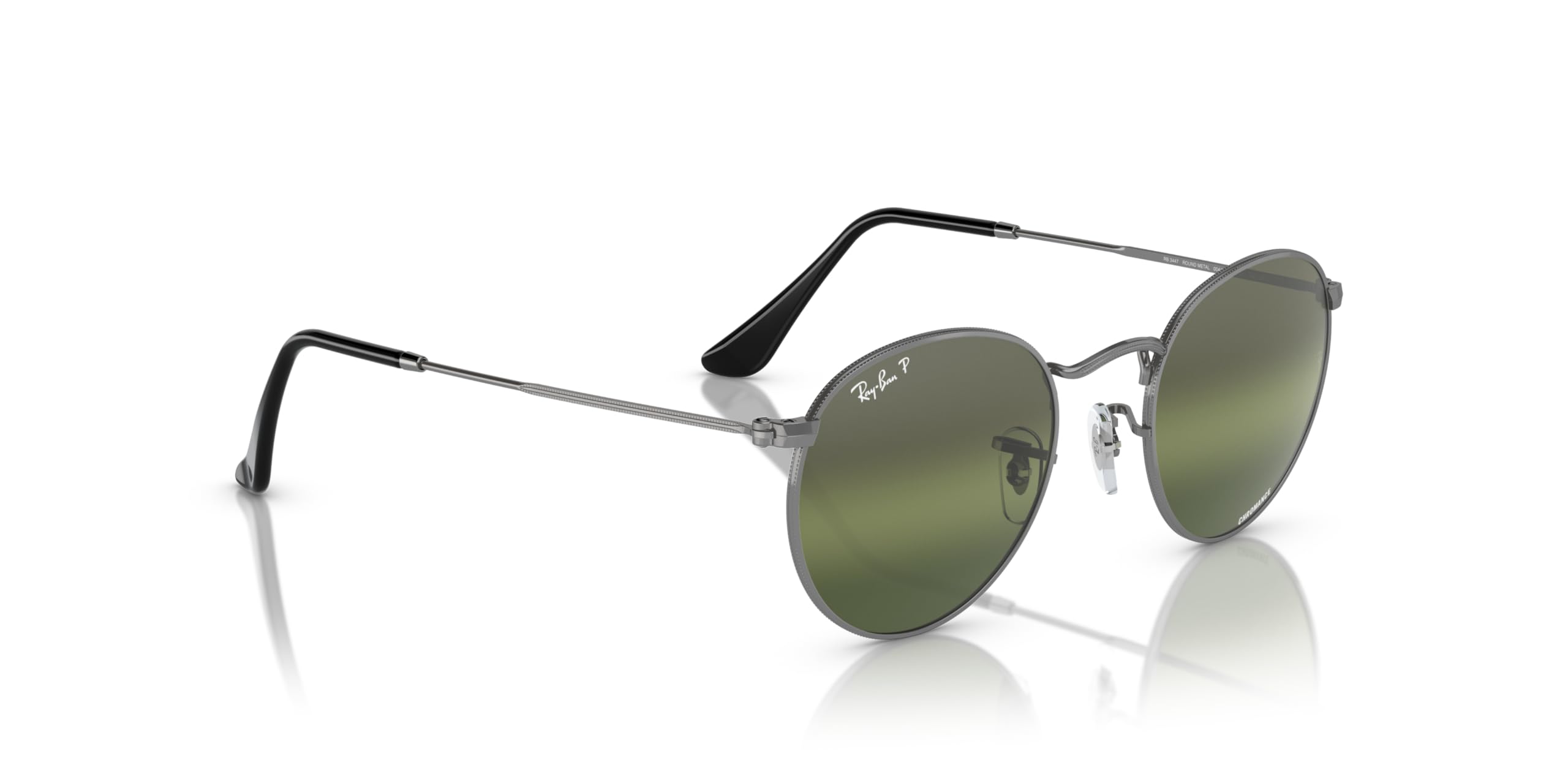 Ray-Ban RB3447 Round Metal Sunglasses