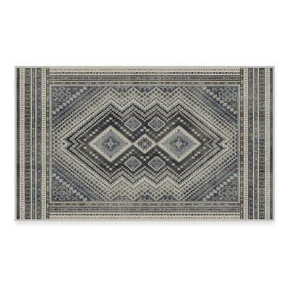 RUGGABLE Kaden Washable Rug - Perfect Vintage Area Rug for Living Room Bedroom Kitchen - Pet &amp; Child Friendly - Stain &amp; Water Resistant - Amber Red 3&