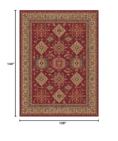 RUGGABLE – Cambria Ruby – Machine Washable Runner Rug – Pet &amp; Child Friendly – Stain &amp; Water Resistant – Non-Slip – 2.5&
