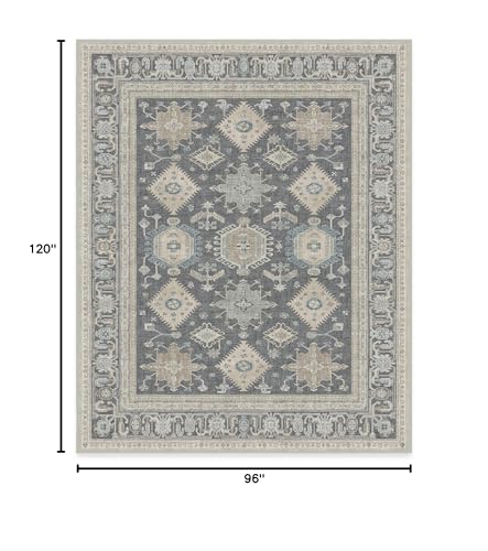 RUGGABLE – Cambria Ruby – Machine Washable Runner Rug – Pet &amp; Child Friendly – Stain &amp; Water Resistant – Non-Slip – 2.5&