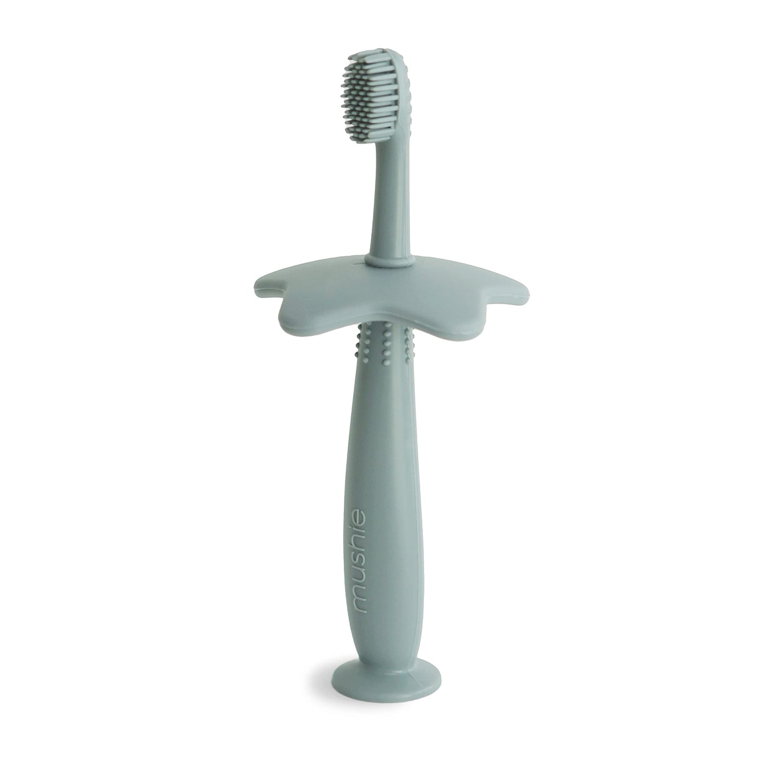 mushie Flower Toddler Training Toothbrush (Soft Lilac)