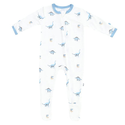 KYTE BABY Unisex Zipper Closure Footies, Rayon Made From Bamboo, 0-24 Months