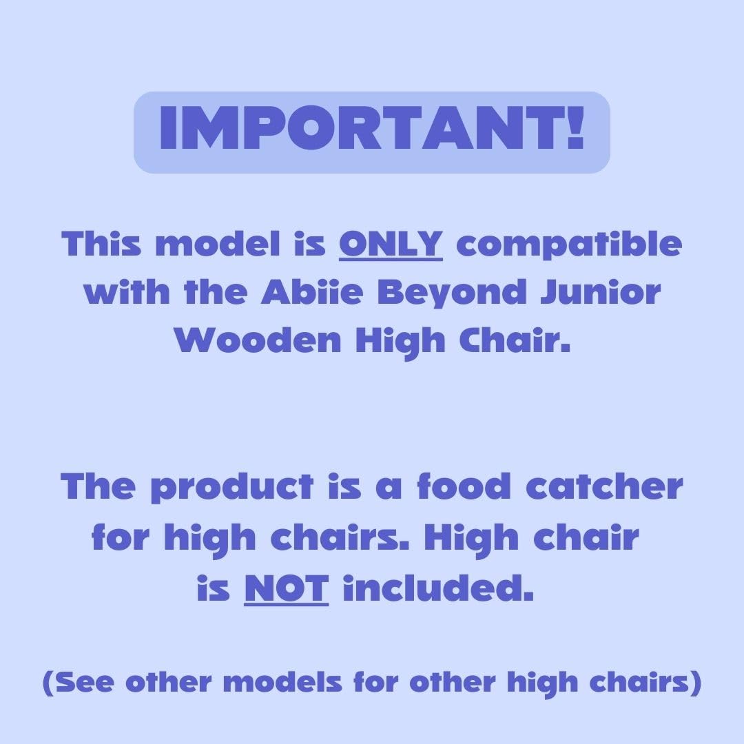 CATCHY - Food Catcher - Compatible with Stokke Clikk High Chair - Highchair Sold SEPARATELY - Baby &amp; Toddler Food &amp; Mess Catcher - Under High Chair Accessory - Baby Feeding Essentials