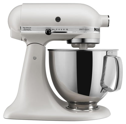 KitchenAid Artisan Series 5-Quart Tilt-Head Stand Mixer, Almond Cream, KSM150PSAC