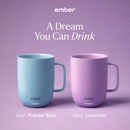 Ember Temperature Control Smart Mug 2, 14 Oz, App-Controlled Heated Coffee Mug with 80 Min Battery Life and Improved Design, White