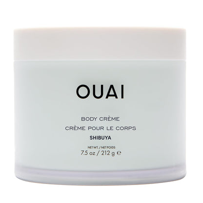 OUAI Body Cream, St. Barts - Hydrating Whipped Body Cream with Cupuaçu Butter, Coconut Oil and Squalane - Softens Skin and Delivers Healthy-Looking Glow - Sulfate-Free Skin Care - 7.5 Oz