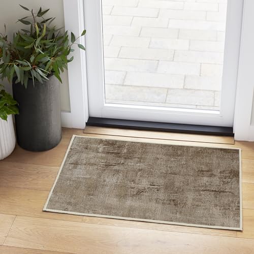 RUGGABLE Impasto Washable Rug - Perfect Modern Area Rug for Living Room Bedroom Kitchen - Non-Slip, Pet &amp; Child Friendly, Stain &amp; Water Resistant - Durable - Sage Green 3&