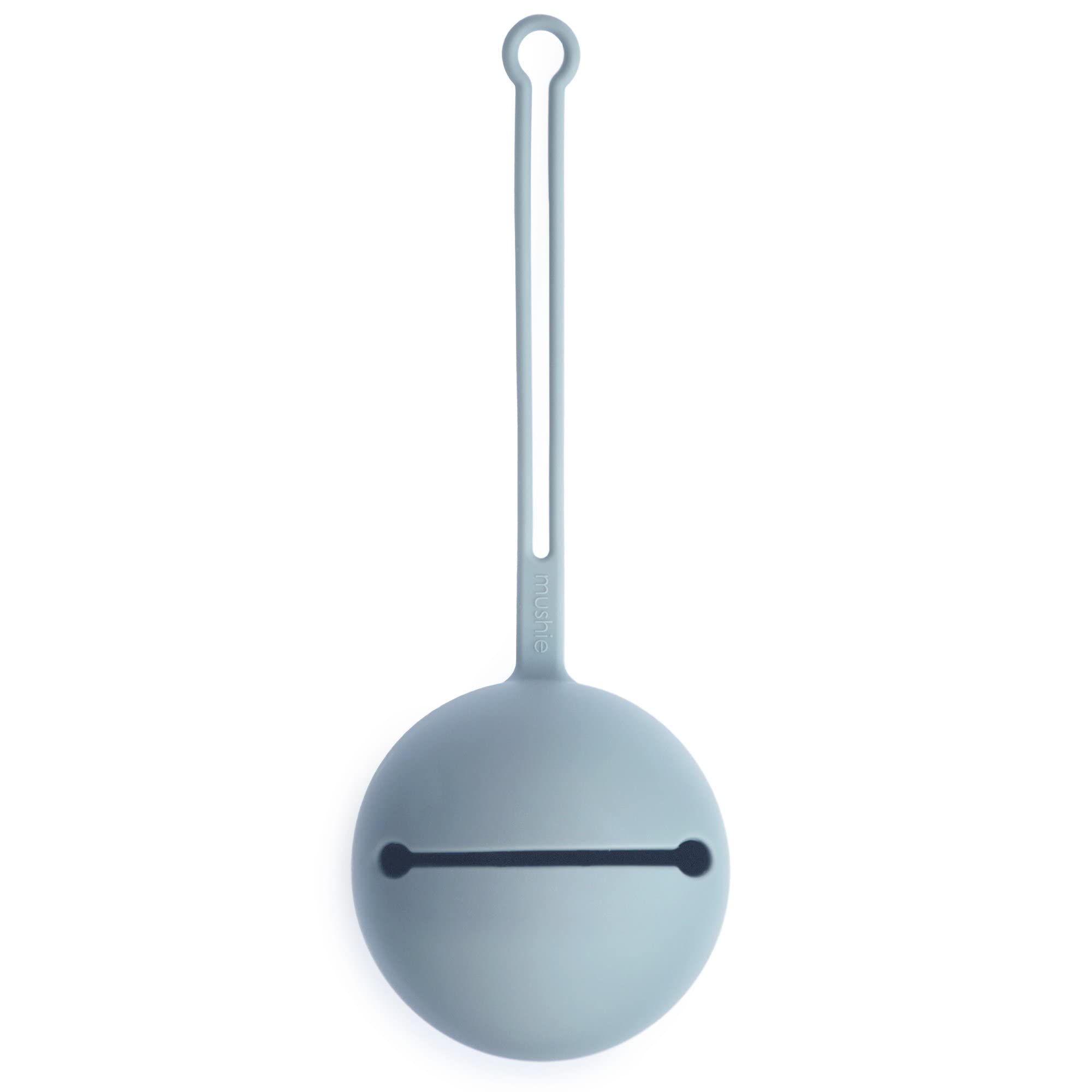mushie Silicone Pacifier Holder Case (Shifting Sand