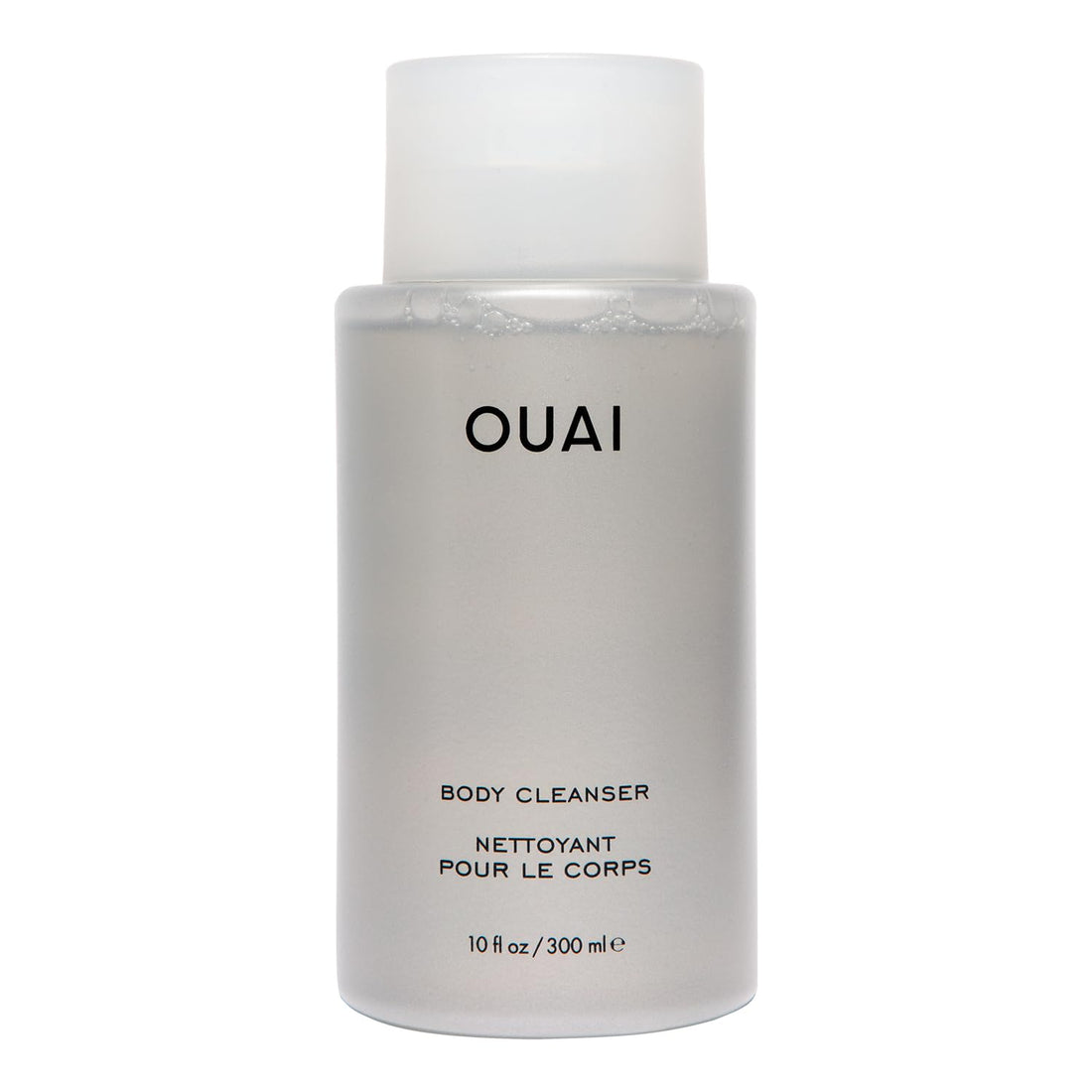OUAI Body Cleanser, St. Barts - Foaming Body Wash with Jojoba Oil and Rosehip Oil to Hydrate, Nurture, Balance and Soften Skin - Paraben, Phthalate and Sulfate Free Skin Care Products - 10 Oz