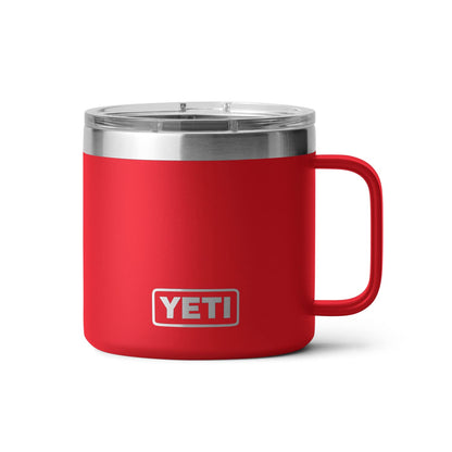 YETI Rambler 14 oz Mug, Vacuum Insulated, Stainless Steel with MagSlider Lid, Stainless