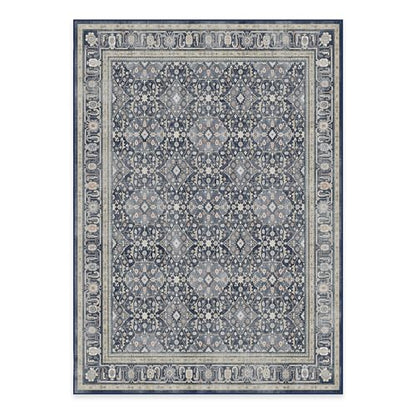 RUGGABLE – Alessia Dark Wood – Machine Washable Area Rug – Pet &amp; Child Friendly – Stain &amp; Water Resistant – Non-Slip – 5&