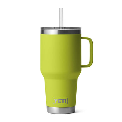 YETI Rambler Tumbler with Handle and Straw Lid, Vacuum Insulated Travel Mug, Stainless Steel